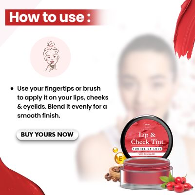 TNW - The Natural Wash: Lip & Cheek Tint - Tunnel Of Love