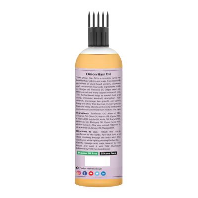 TNW - The Natural Wash: Onion Hair Oil For Faster Hair Growth & Complete Nourishment - 100ml