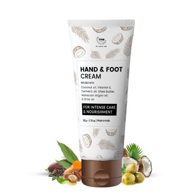 TNW - The Natural Wash: Hand & Foot Cream For Intense Care & Nourishment - 50gm