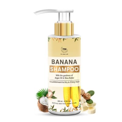 TNW - The Natural Wash: Banana Shampoo (Anti-Frizz Shampoo) - 200ml