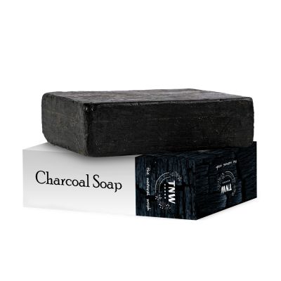 TNW - The Natural Wash: Handmade Charcoal Soap For Oily Skin (Heals Acne & Blackheads) -100g