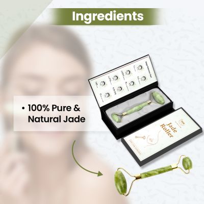 TNW - The Natural Wash: Jade Roller For Improving Skin Texture - Green