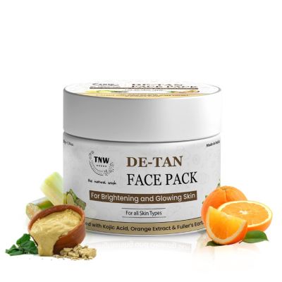 TNW - The Natural Wash: D-Tan Face Pack For Brightening & Glowing Skin - 50gm