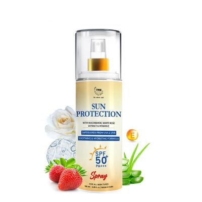 TNW - The Natural Wash: Sun Protection SPF 50 Spray (Safeguards From UVA & UVB) - 100ml