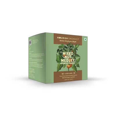 Nourish Organics: Mixed Nut Medley - 140gms