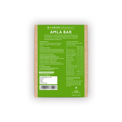 Nourish Organics: Amla Bar - (Pack of 6)180 gm