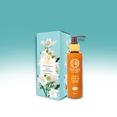 Naija: Oudh and Green Tea Body Wash - 150ml