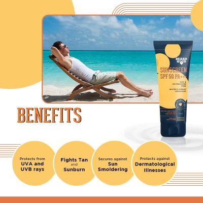 Beardhood: OMC & Oxybenzone Free Sunscreen - 50 g