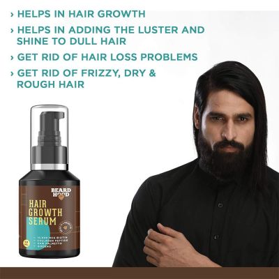 Beardhood: Beard and Hair Growth Serum - 50 g