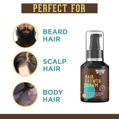 Beardhood: Beard and Hair Growth Serum - 50 g