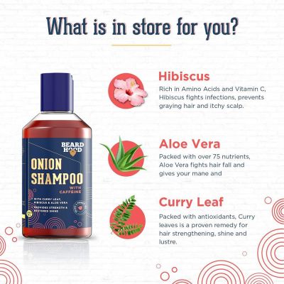 Beardhood: Onion Shampoo - 200 ml