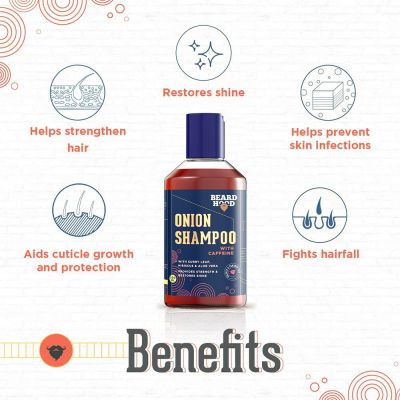 Beardhood: Onion Shampoo - 200 ml