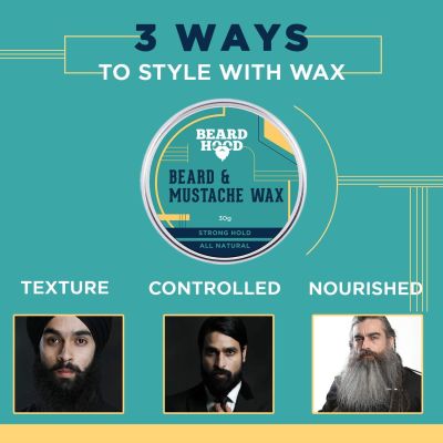Beardhood: All Natural Mustache And Beard Wax - 30 g