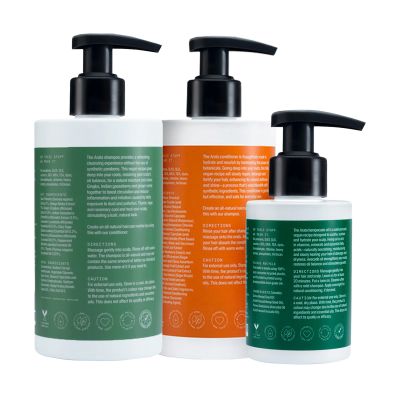 Arata: Natural Daily Therapy Combo With Hydrating Shampoo, Hempocado Oil & Hair Conditioner