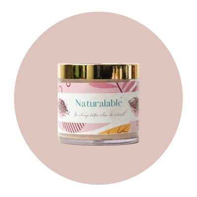 Naturalable: Turmeric Saffron Face Scrub - 100 gm