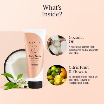 Arata: Hydrating Body Wash - 75 ml