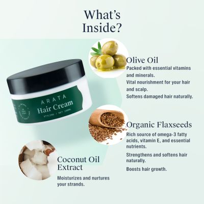 Arata: Hair Cream - 100gm