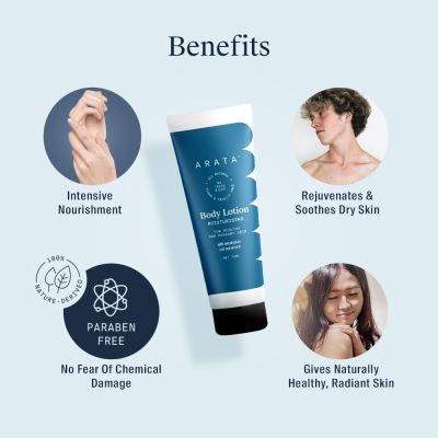 Arata: Natural Moisturizing Body Lotion - 75 ml
