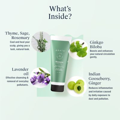 Arata: Hydrating Shampoo - 75ml