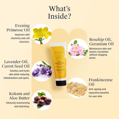 Arata: Hydrating Face Serum- Cream - 50ml