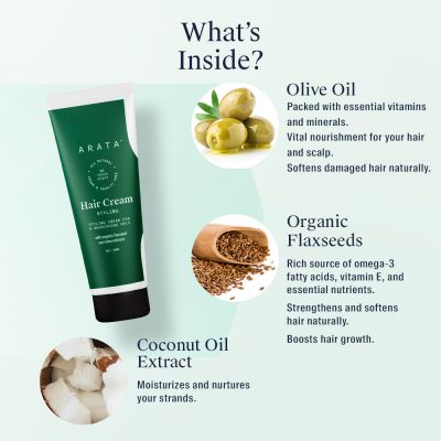 Arata: Styling Hair Cream - 50 ml
