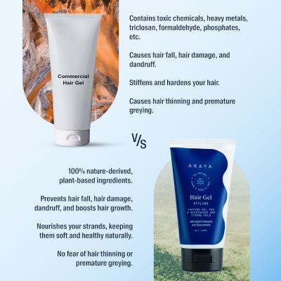 Arata: Natural Hair Gel - 150 ml