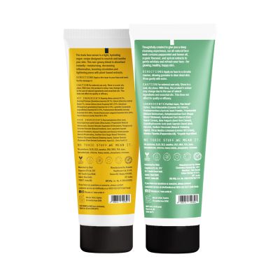 Arata: Natural Anti-Aging Face Kit with Face Srum & Face Wash - 50 ml each