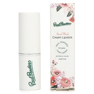 Paul Penders: Cinnabar Cream Lipstick for moisturised lips - 4 g