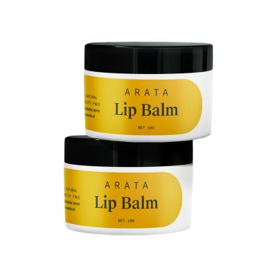 Arata: Natural Lip Balm - Pack of 2