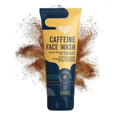 Beardhood: Caffeinated Face Wash Cleanser - 100 ml