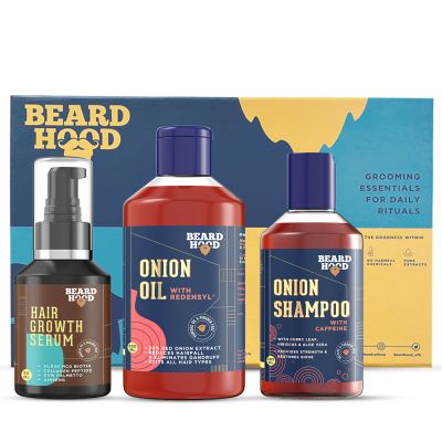 Beardhood: Complete Hair Care Kit - Pack of 3