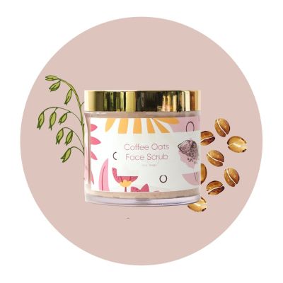 Naturalable: Coffee Oats Face Scrub - 100 gm