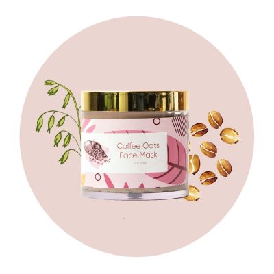 Naturalable: Coffee Oats Face Mask - 100 gm