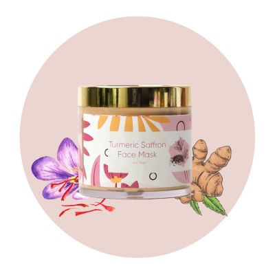Naturalable: Turmeric Saffron Face Mask - 100 gm