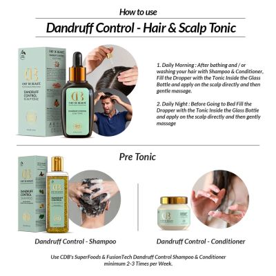 Chef De Beaute: Dandruff Control Tonic - 50ml