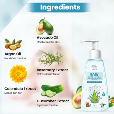 TNW - The Natural Wash: Baby Body Lotion For Moisturized & Healthy Skin - 150ml
