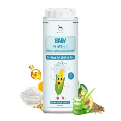 TNW - The Natural Wash: Baby Powder For Soft & Delicate Skin- 100gm