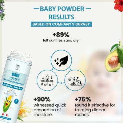 TNW - The Natural Wash: Baby Powder For Soft & Delicate Skin- 100gm