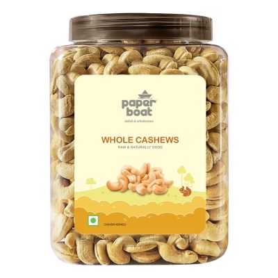 Raw Whole Cashew (1kg Jar)