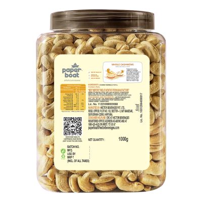 Paper Boat: Whole Cashew | 1 kg [CLONE]