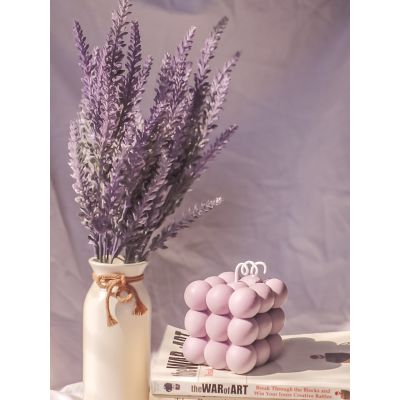 The Umbrella Store: Bubble Candle - Lilac