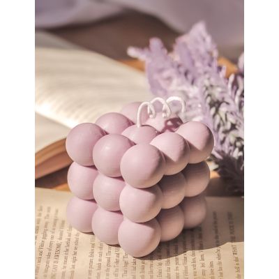 The Umbrella Store: Bubble Candle - Lilac The Umbrella Store: Bubble Candle - Lilac