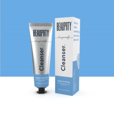 Beauprty: Cleanser for dry & sensitive skin (Removes impurities & hydrates skin) - 100ml