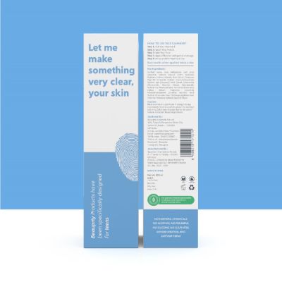 Beauprty: Cleanser for dry & sensitive skin (Removes impurities & hydrates skin) - 100ml