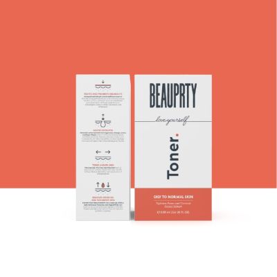 Beauprty: Toner for oily & acne prone skin (Anti-acne, tones uneven skin, removes excess oil, tightens pores & controls excess sebum) - 100ml