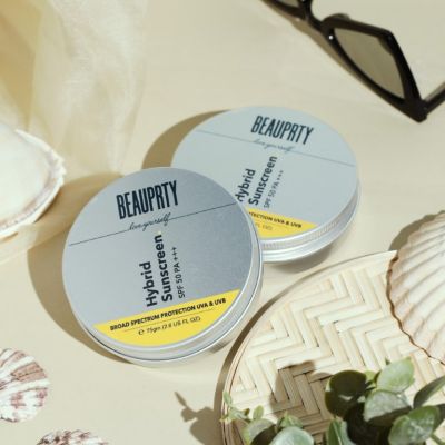 Beauprty: Daily hybrid sunscreen SPF 50+++ for face & body - 75gm