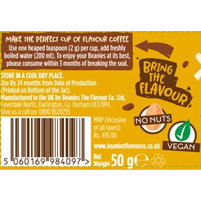 Beanies: Hot Cross Bun Flavour Instant Coffee - 50gm