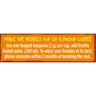 Beanies: Pumpkin Spice Flavour Instant Coffee - 50gm