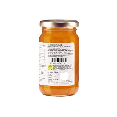 Bhuira: All Natural Jam Grapefruit Marmalade - 240 gm