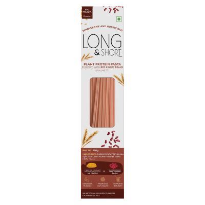 Long & Short: Plant Power Protien Pasta Red Kidney Bean Spaghetti - 250gm